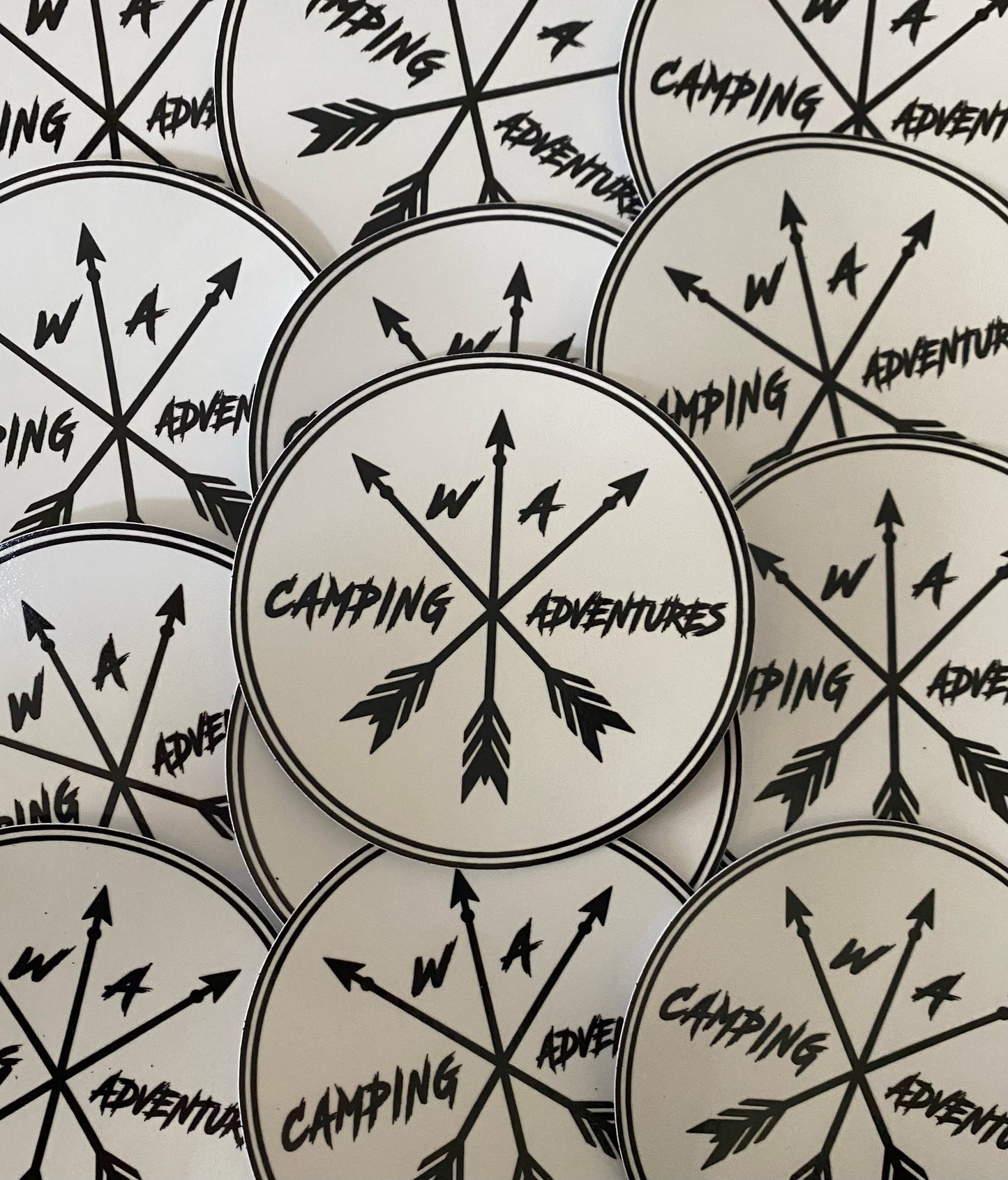 Round sticker - White 2.0