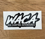 WACA Rectangle sticker