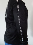 PRE-ORDER - MENS - OG Black Fishing polo
