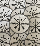 Round sticker - White 2.0